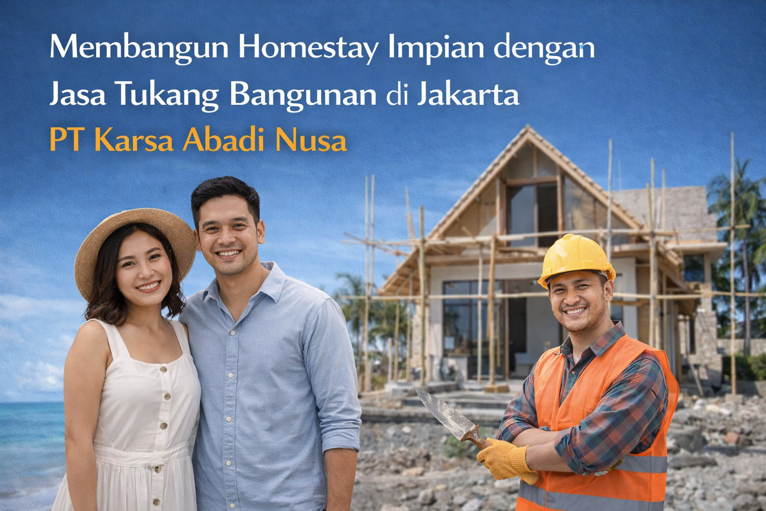 Membangun Homestay Impian dengan Jasa Tukang Bangunan di Jakarta PT Karsa Abadi Nusa