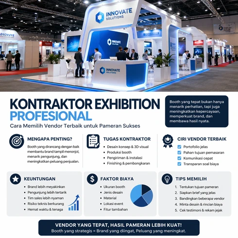 Kontraktor Exhibition Profesional: Cara Memilih Vendor Terbaik untuk Pameran Sukses